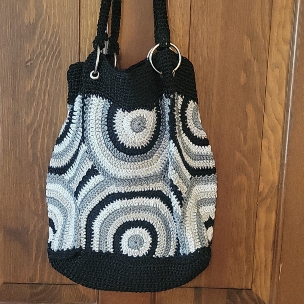 Crochet purse/tote.